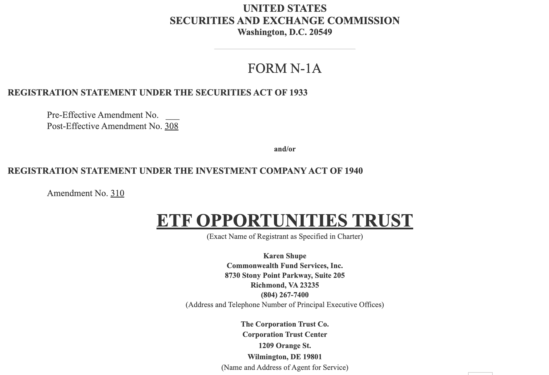 SEC Receives New 2X TRON ETF Filing from ETF Opportunities Trust - Blockport